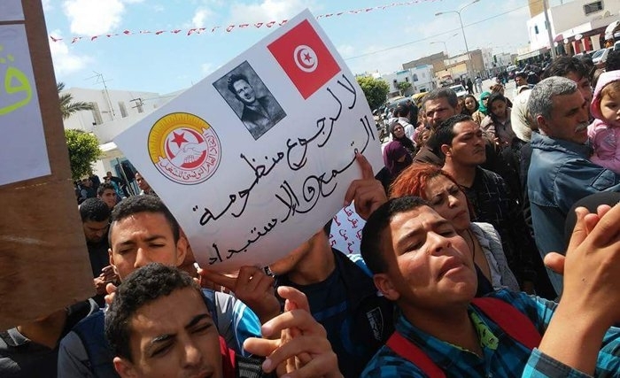 أحداث عنف وشغب في جزيرة قرقنة