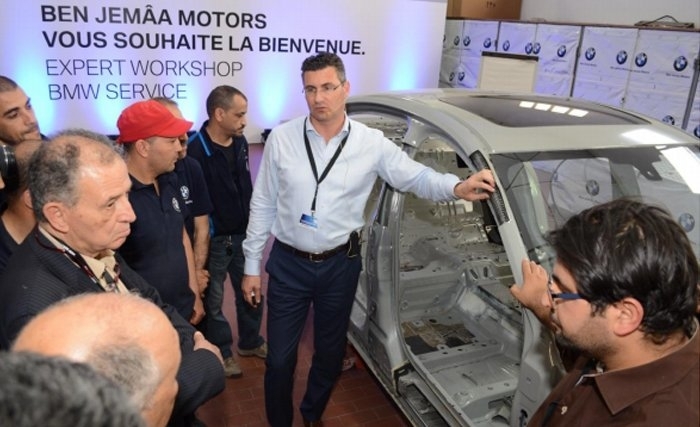  Les nouvelles techniques de réparation carrosserie des BMW dernière génération.