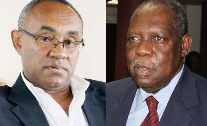 Issa Hayatou et Ahmed Ahmed