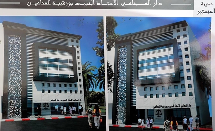 الباجي قائد السبسي يعطي إشارة انطلاق أشغال تشييد "دار المحامي الحبيب بورقيبة" بالمنستير