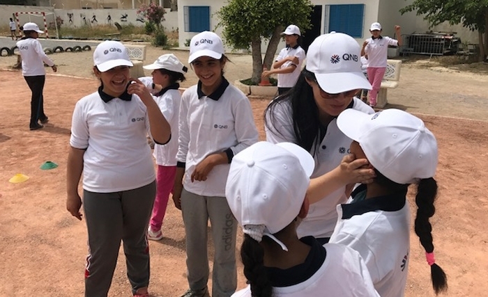 QNB Tunisia inaugure l'ecole rue de bizerte ben arous