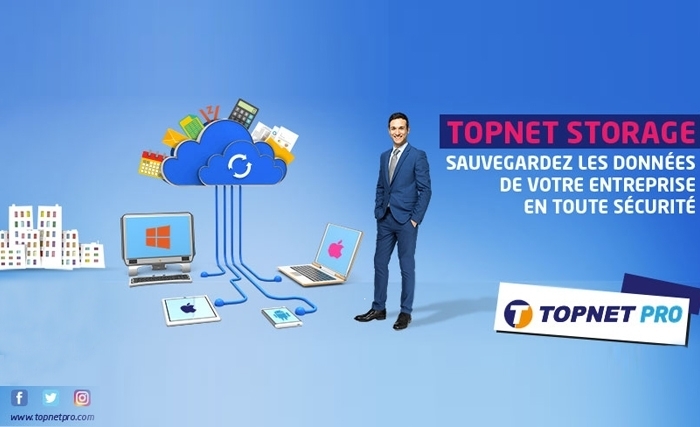 Topnet enrichi ses solutions Cloud par une nouvelle offre de Storage