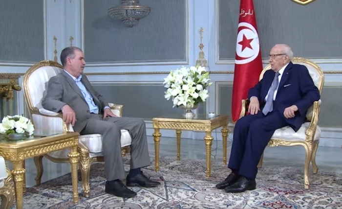  الوضع السياسي الراهن وسبل تجاوزه في لقاء قايد السبسي والطبوبي