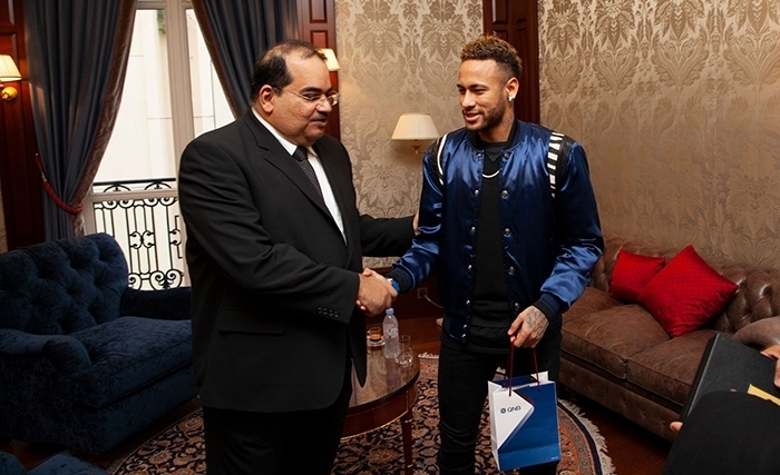 النجم نيمار سفيراًعالميا للعلامة التجارية لمجموعة QNB 