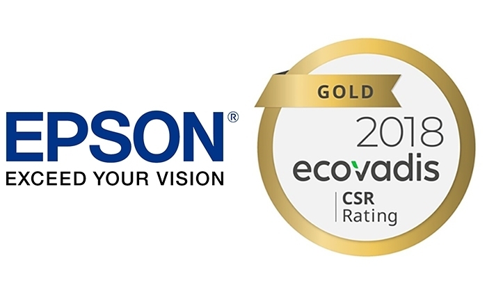 إبسون تتحصّل على الميدالية الذهبية  EcoVadis