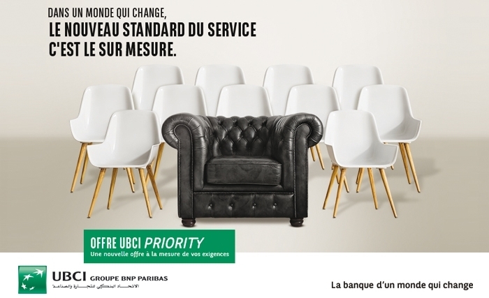 Avec UBCI priority, l’UBCI enrichie sa gamme de solutions bancaires dédiée a sa cliente haut de gamme