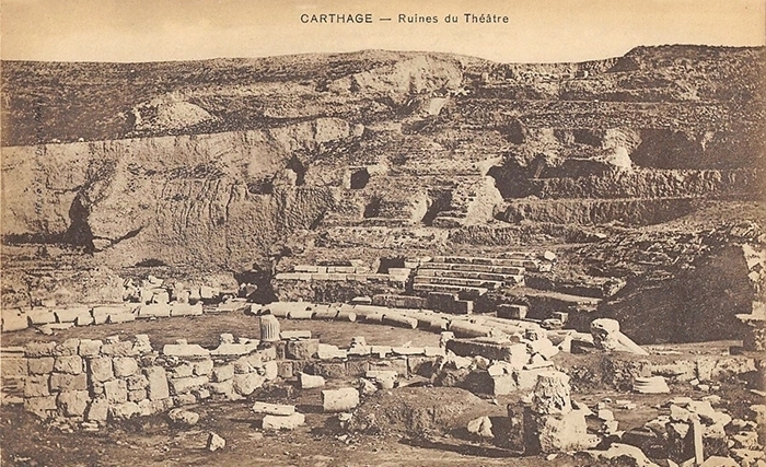 Le théâtre de Carthage