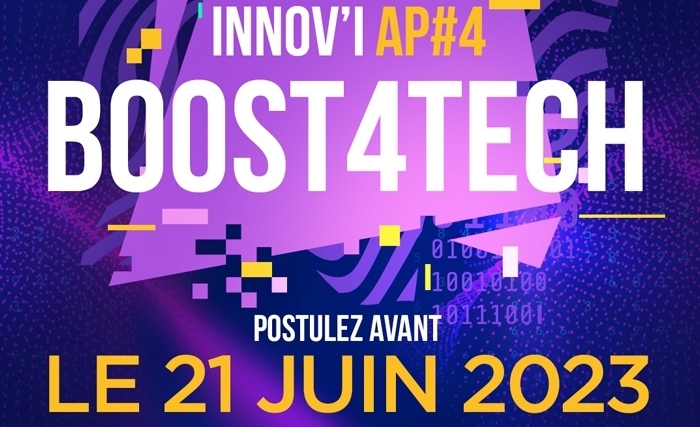  Innov’i - EU4Innovation lance son quatrième appel à projets «BOOST4TECH» au profit de l’écosystème de l’innovation