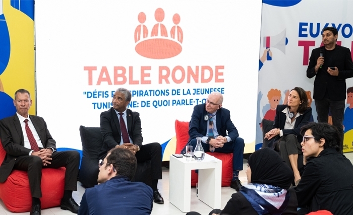 EU4Youth Talks: Un dialogue pour et avec les jeunes tunisiens et tunisiennes