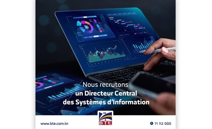 BTE - Appel à candidature : directeur central des systèmes d’information BTE - Appel à candidature : directeur central des systèmes d’information