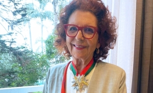 Faouzia Charfi à l’Académie du Royaume du Maroc